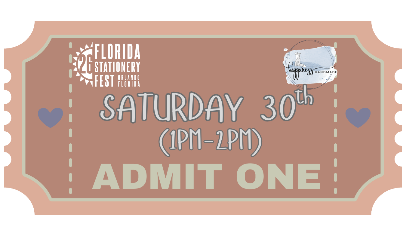 Stickers to Stories SATURDAY Class (Florida Stationery Fest 2026)