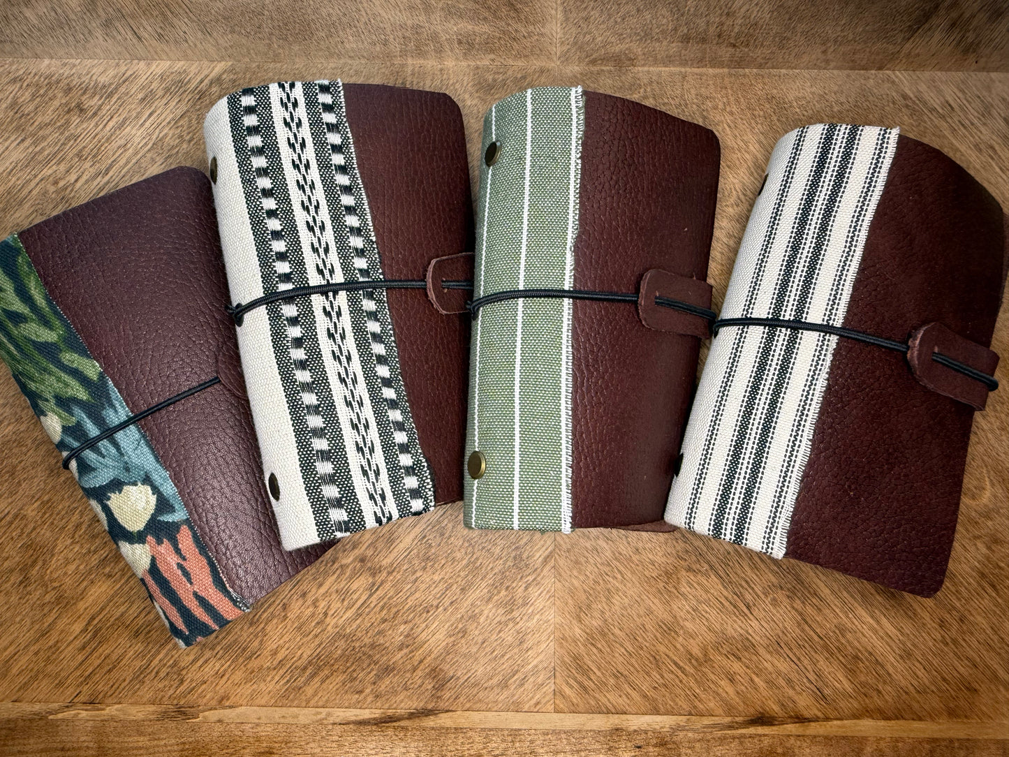 A7 Leather Ring Binder-The Keeper| FLORAL
