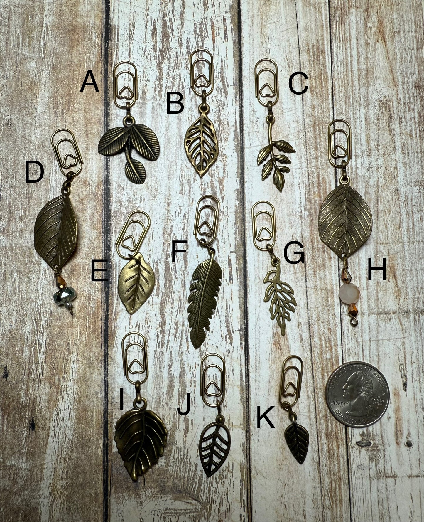 Antique Bronze Paper Clips