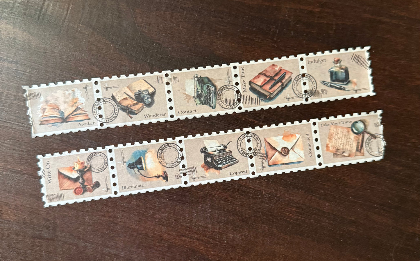 Stamp Washi Tape-Writing Desk Collection