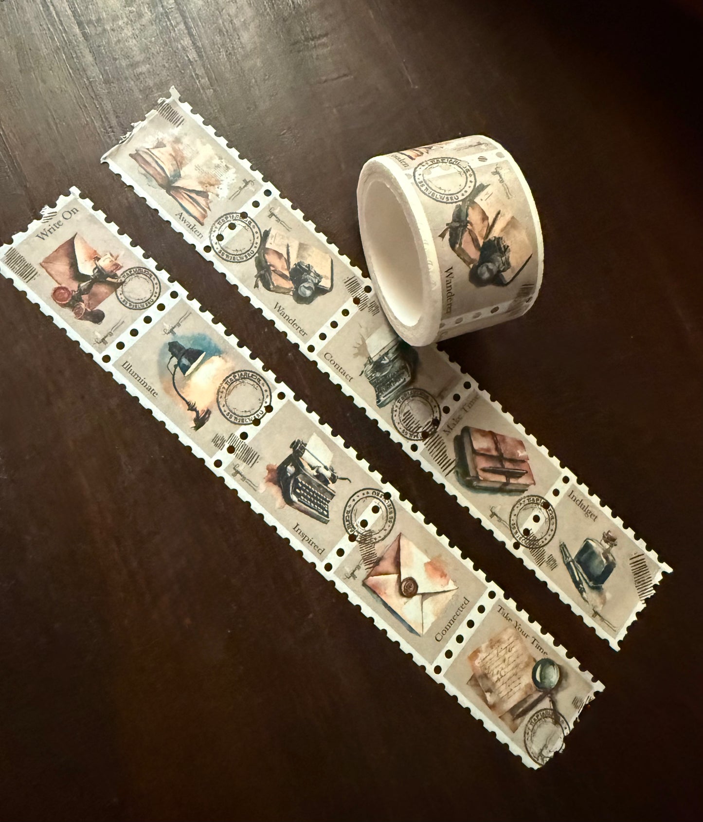 Stamp Washi Tape-Writing Desk Collection
