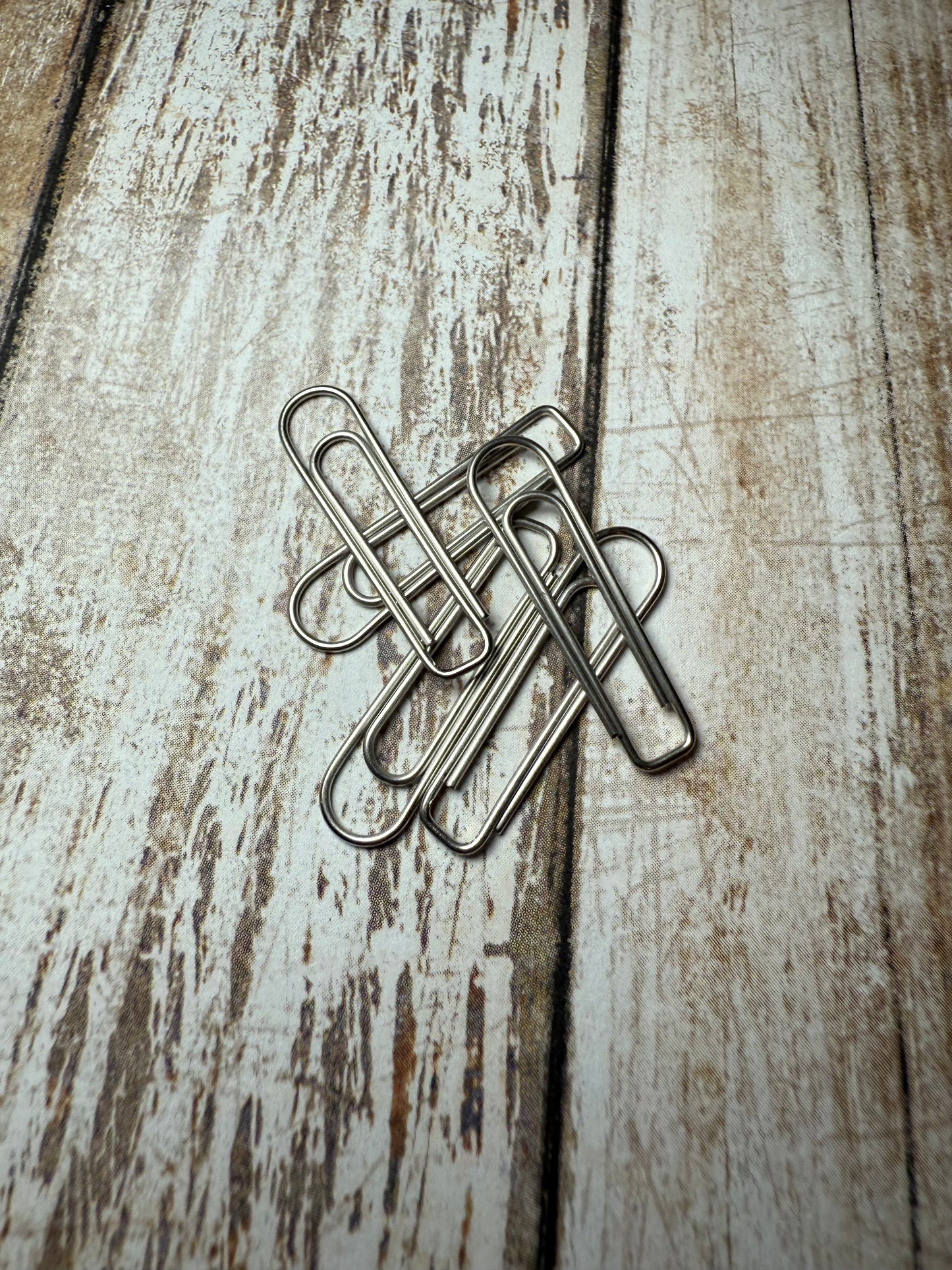 Silver Japanese Paperclips (5 pack)