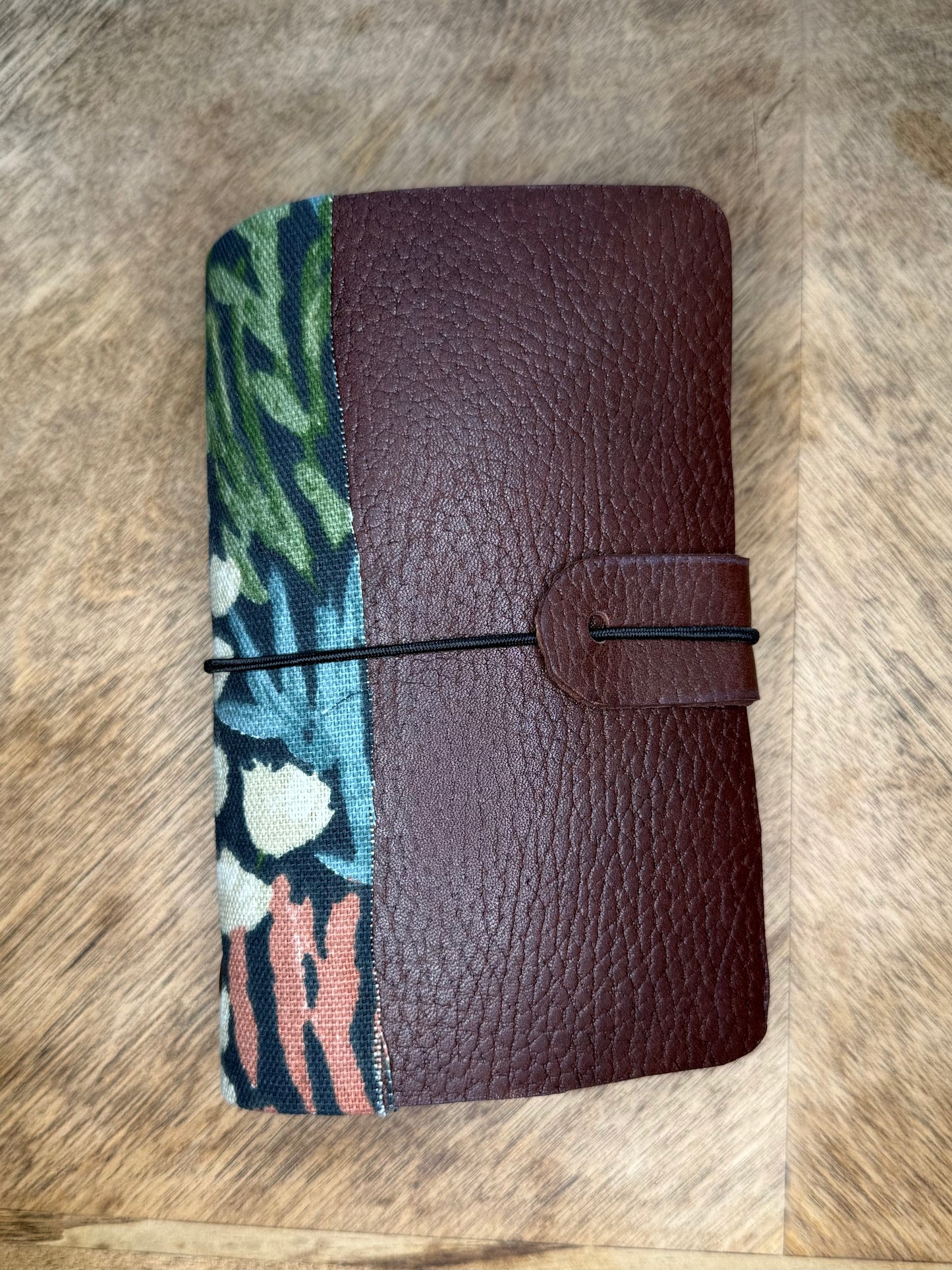 A7 Leather Ring Binder-The Keeper| FLORAL