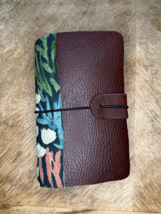 A7 Leather Ring Binder-The Keeper| FLORAL