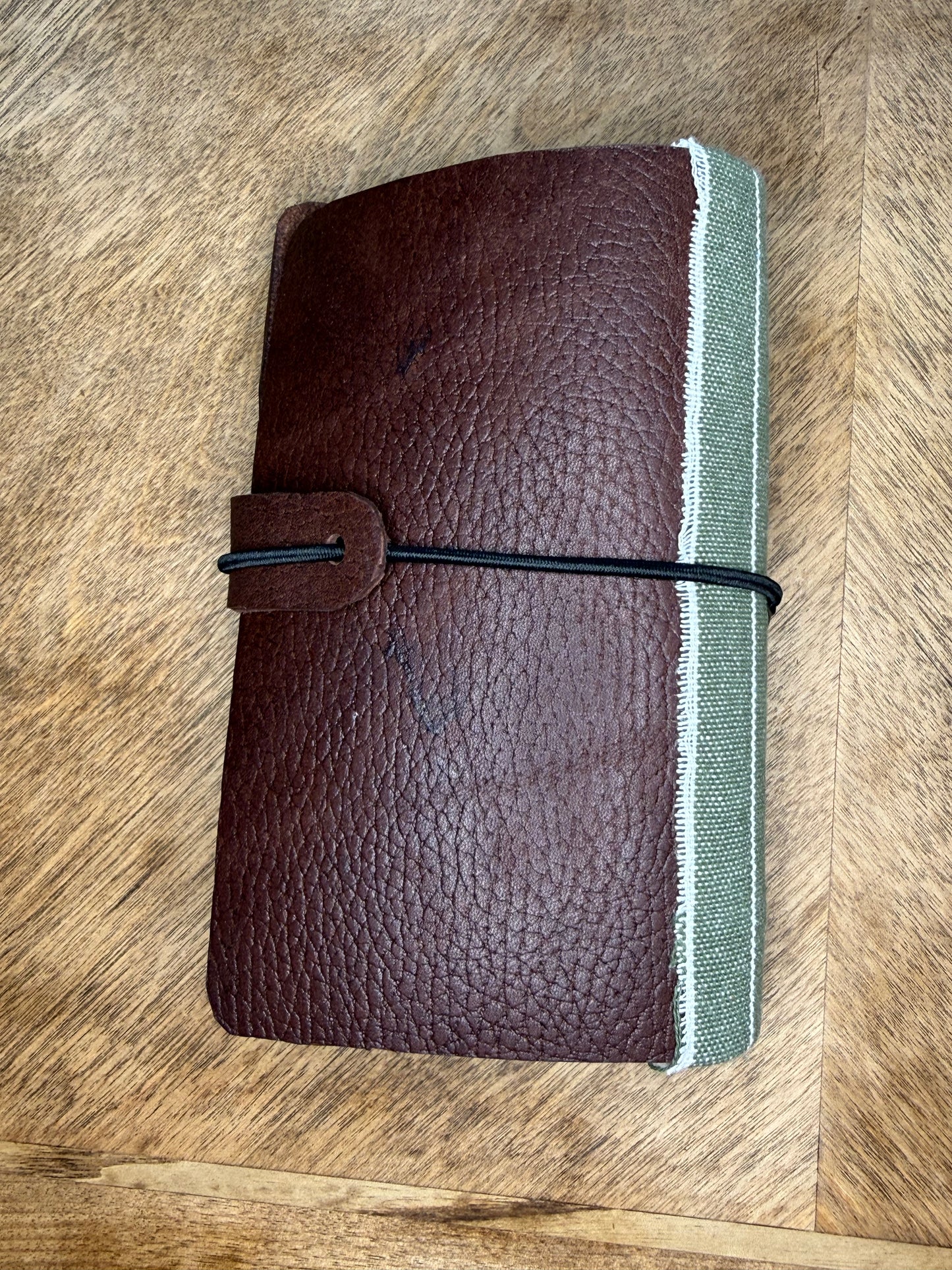 A7 Leather Ring Binder-The Keeper| SAGE