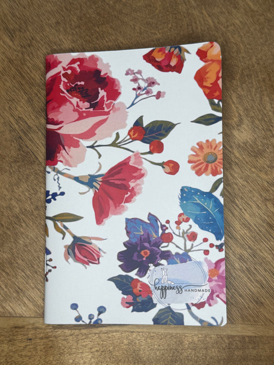 Floral | White|  Sticker Keeper