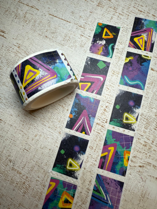 Stamp Washi Tape-The '80 Series